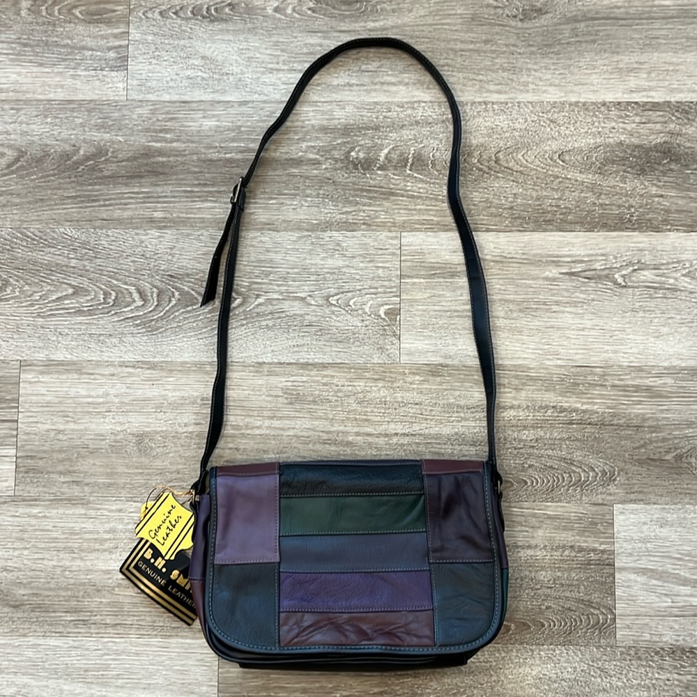 B.H. Smith Patchwork Leather Bag - image 3